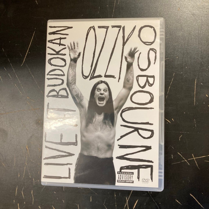 Ozzy Osbourne - Live At Budokan DVD (VG+/M-) -heavy metal-